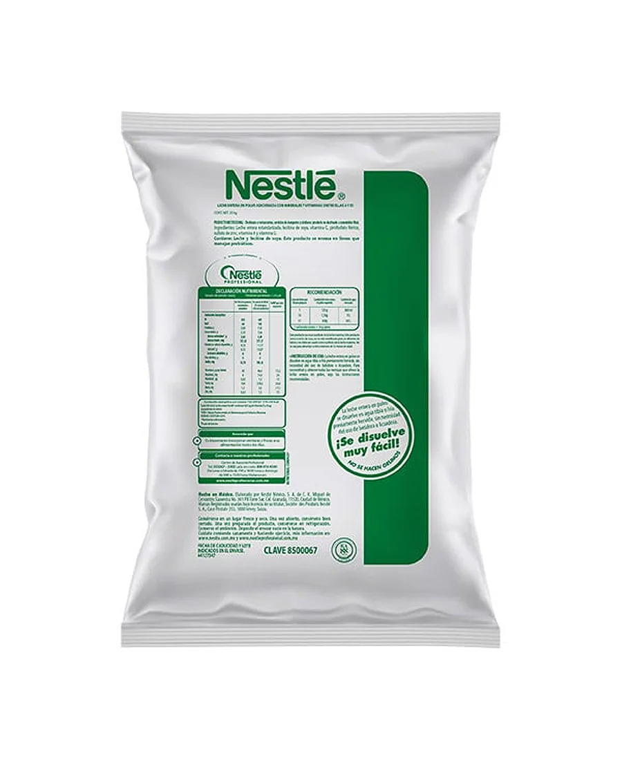 Leche entera en polvo Cerevita Nestlé de 35 Kg