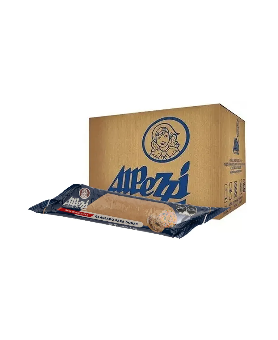 Glaseado para donas Icing de Maple Alpezzi Caja de 5 Kg con 5 mangas de 1 Kg