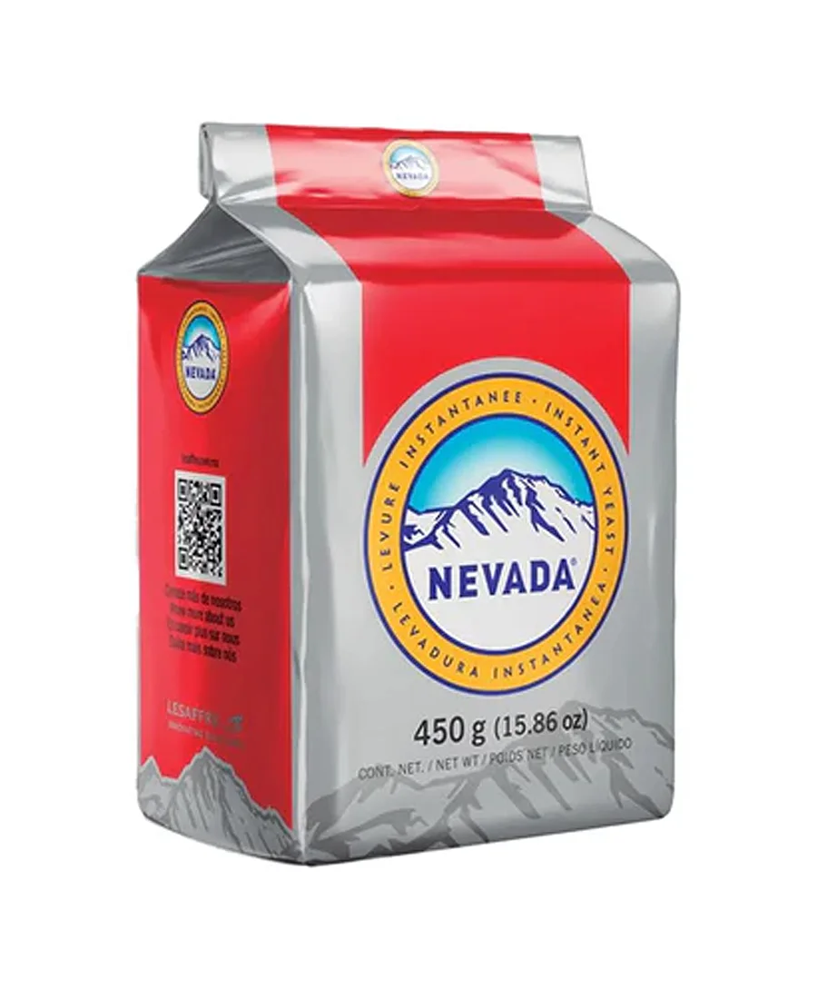 Levadura instantánea Roja Nevada Caja de 20 piezas con 450 g cada una