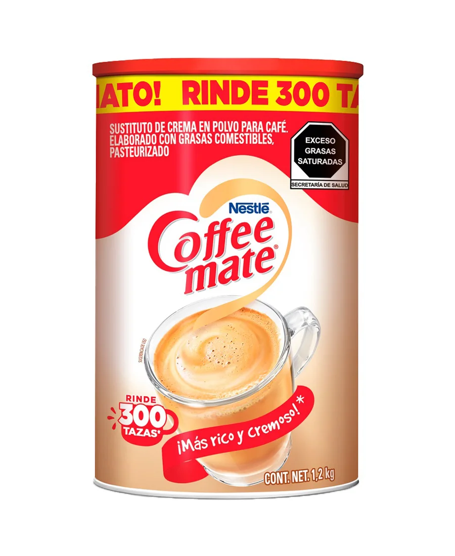 Sustituto de crema Coffee Mate de 1.2 Kg