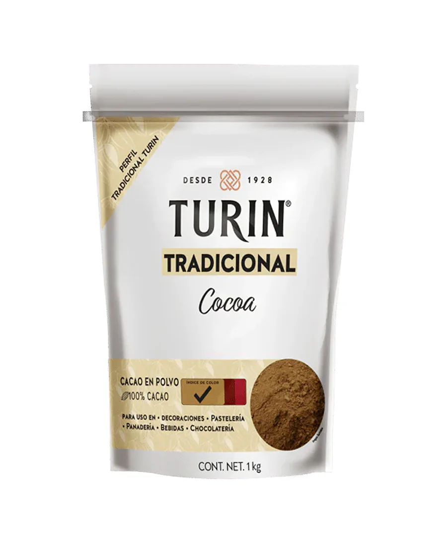 Cocoa Tradicional Turin de 1 Kg