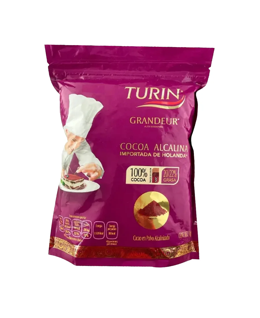 Cocoa Alcalina Importada de Holanda Turín de 1 Kg