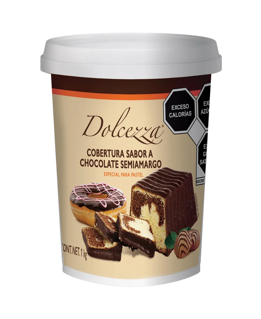 Cobertura para pastel Dolcezza de 1 Kg