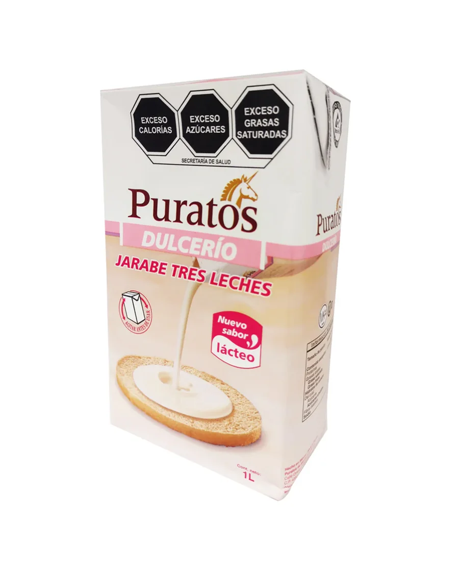 Jarabe tres leches Dulcerío Puratos de 1 L