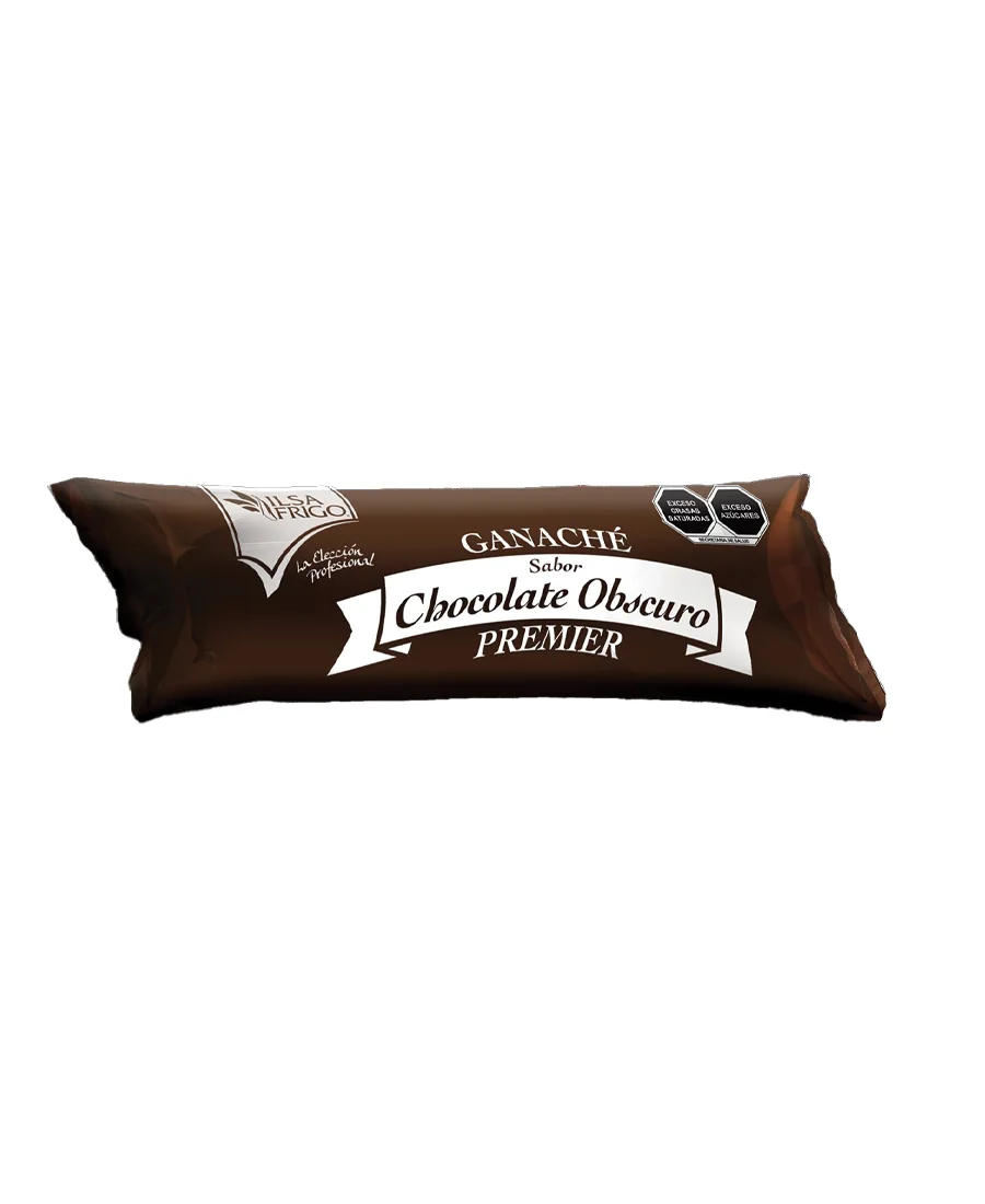Ganaché de chocolate oscuro Ilsa Frigo Manga de 1 Kg