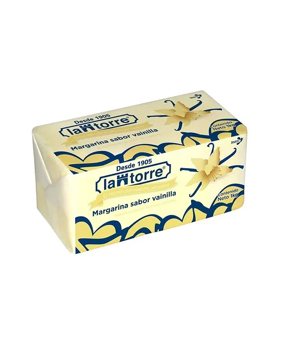 Margarina sabor Vainilla La Torre de 1 Kg