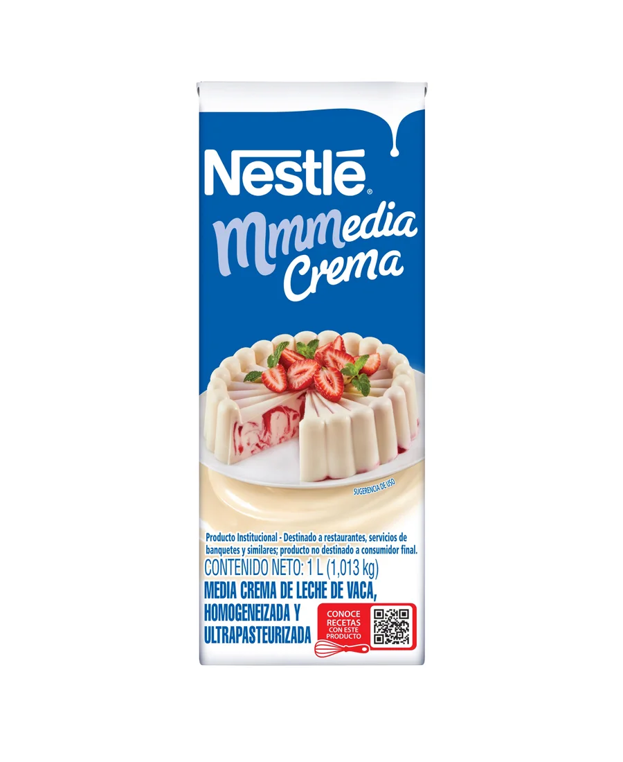 Media Crema Nestlé de 1 L