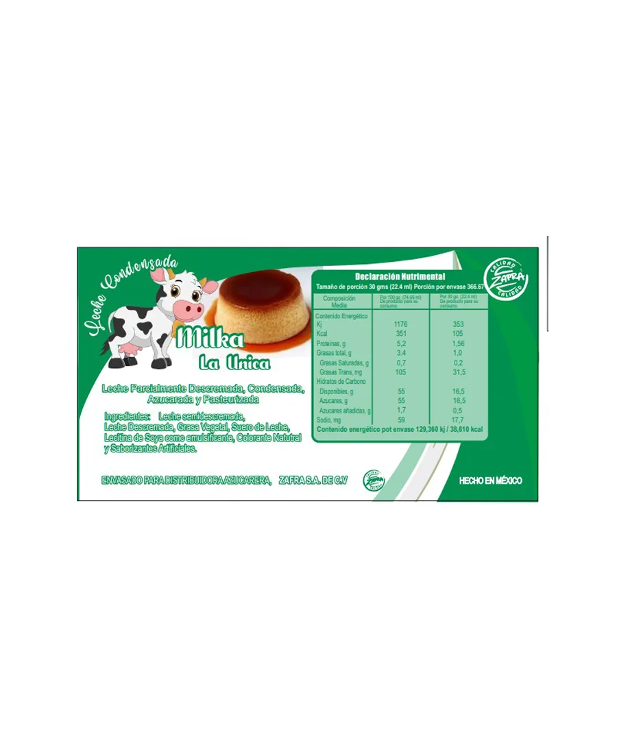 Leche Condensada Milka de 1 Kg