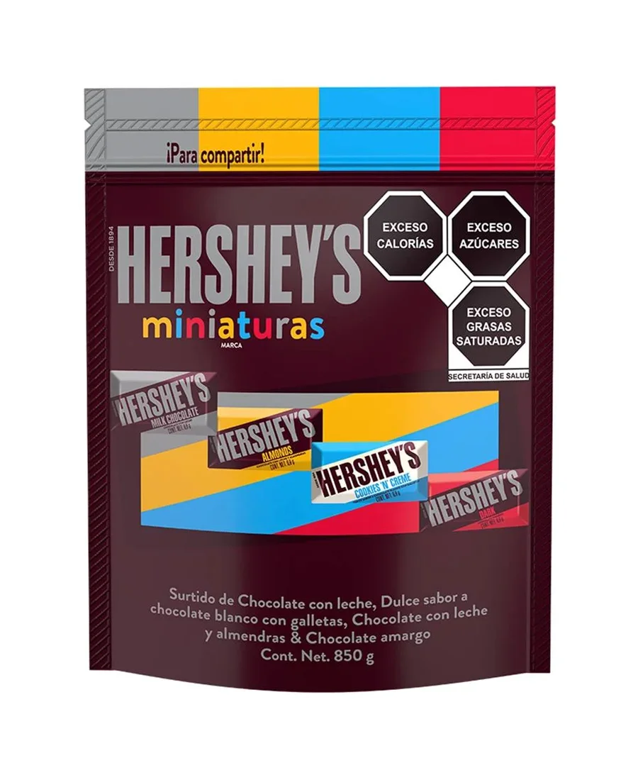 Chocolate Hershey's Miniaturas de 850 g