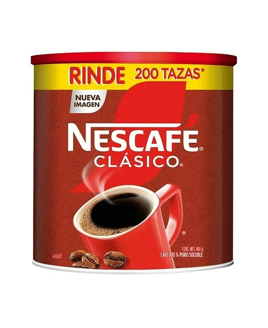 Café soluble Nescafé Clásico de 400 g