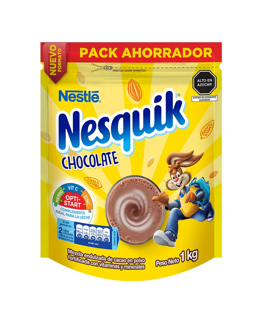 Chocolate en polvo Nesquik de 1 Kg