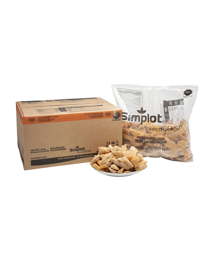 Papa gajo sazonada Simplot de 2.27 kg