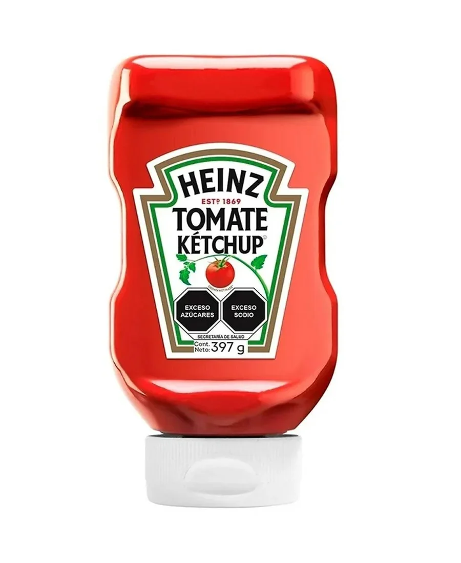 Ketchup Top Down Heinz de 397 g