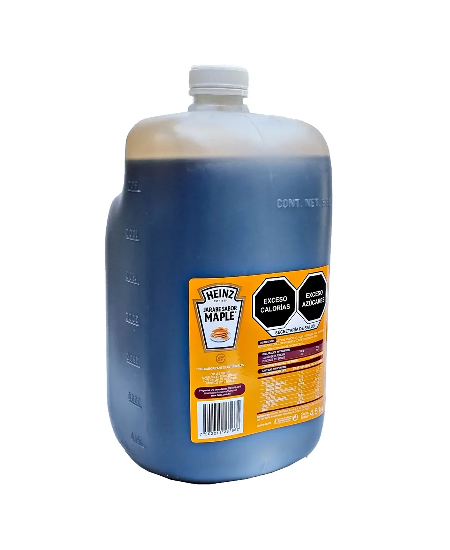 Jarabe sabor Maple Heinz Galón 4.5 Kg