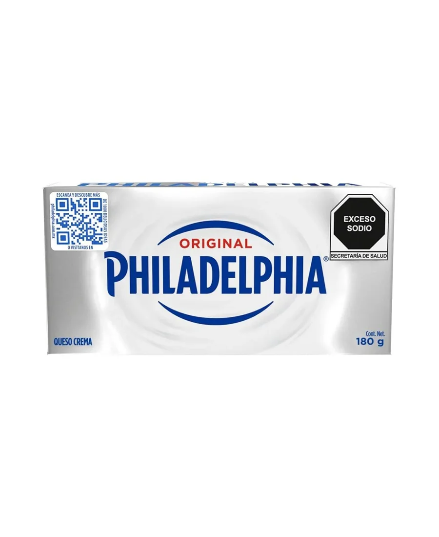 Queso Crema Philadelphia de 180 g