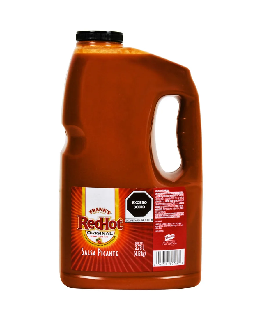 Salsa Picante Red Hot Original Frank's de 3.78 L