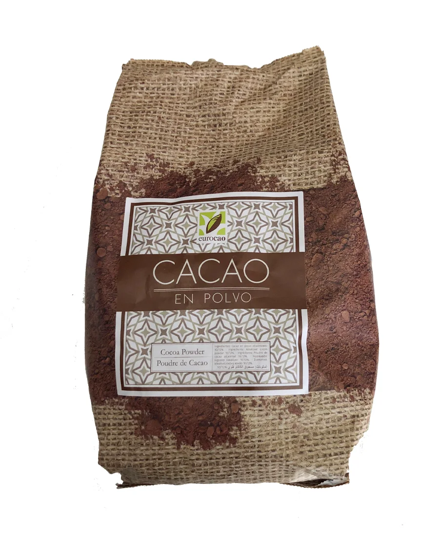 Cacao en polvo 22-24% Eurocao de 1 Kg