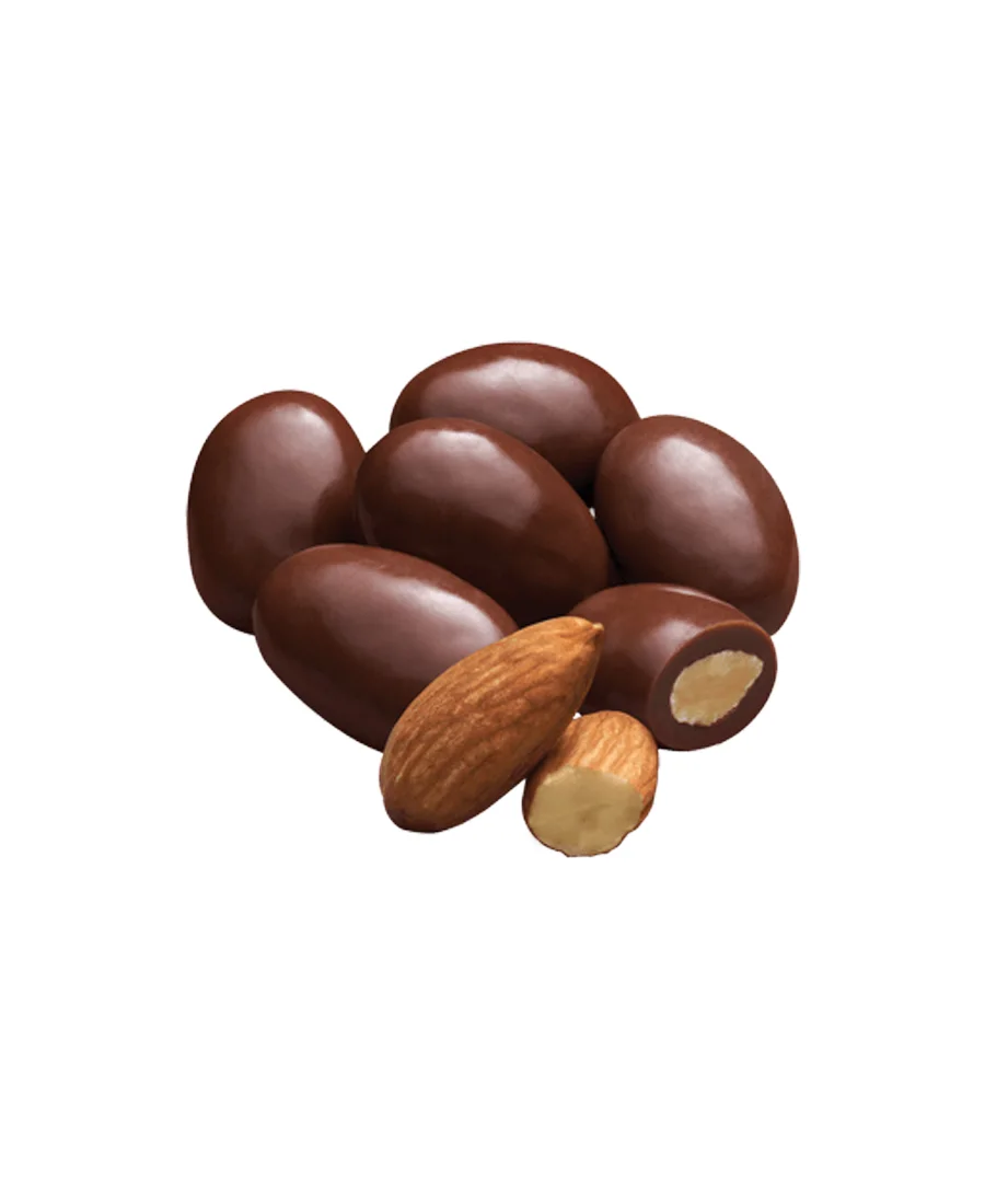 Almendras cubiertas de chocolate Turín de 500 g
