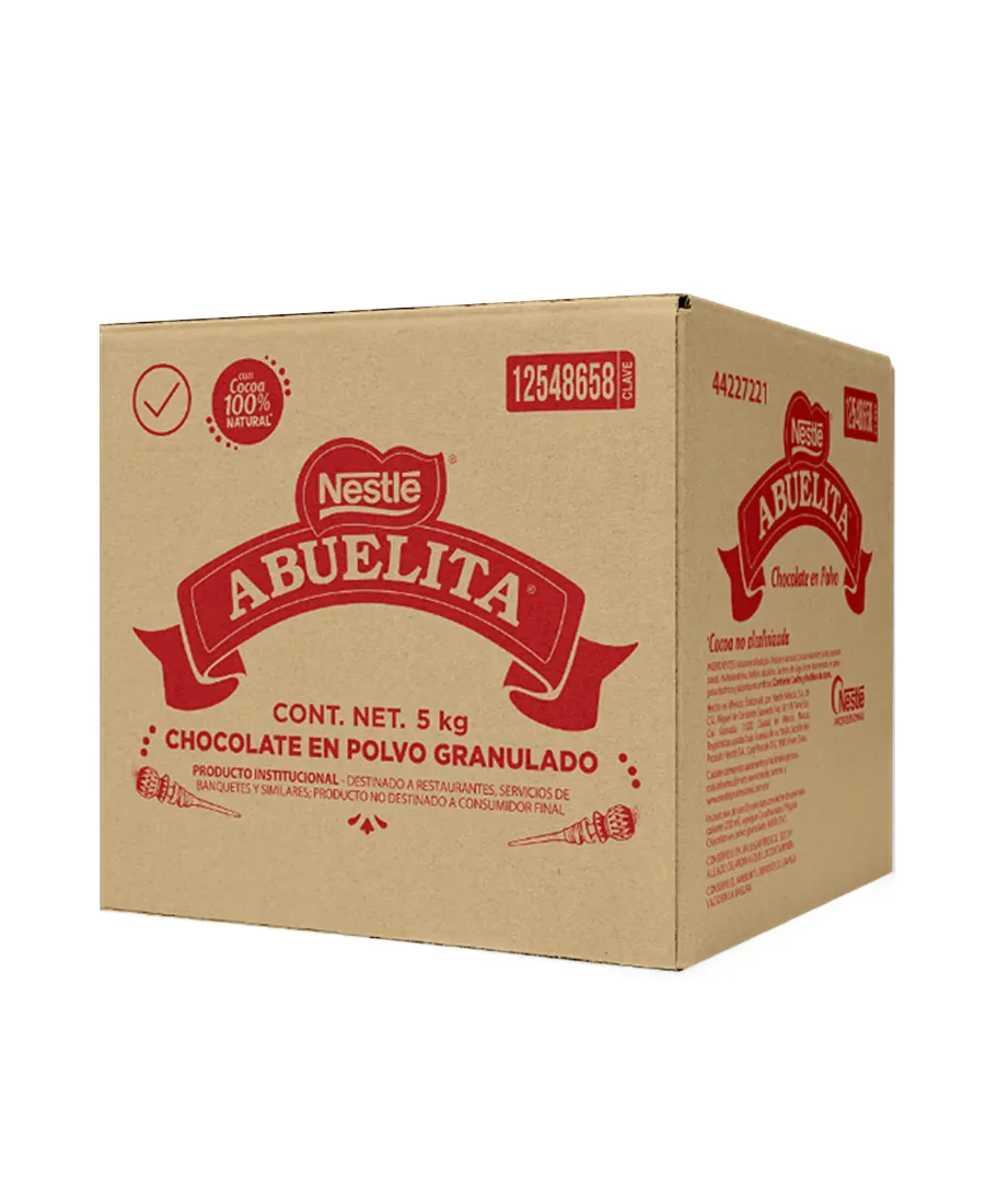 Chocolate Abuelita en polvo granulado Caja de 5 Kg