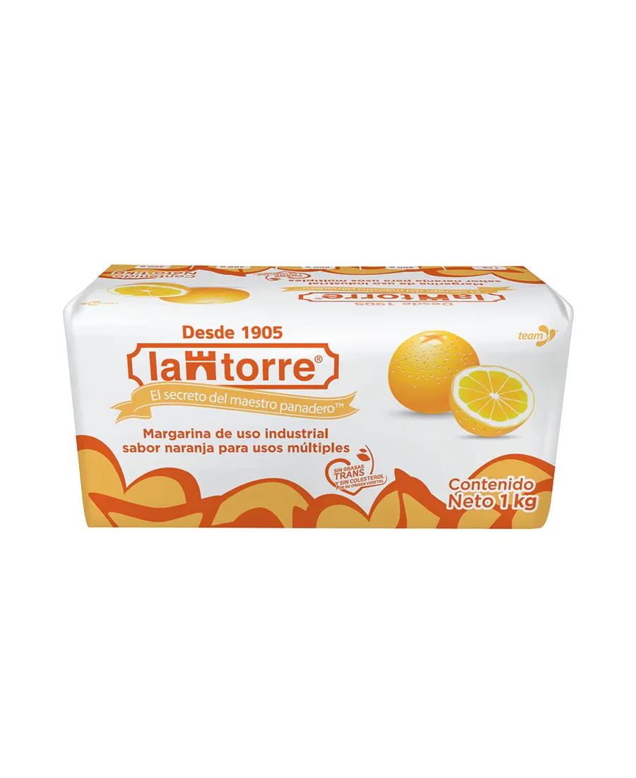 Margarina sabor Naranja La Torre de 1 Kg – De venta en Zafra Coyoacán