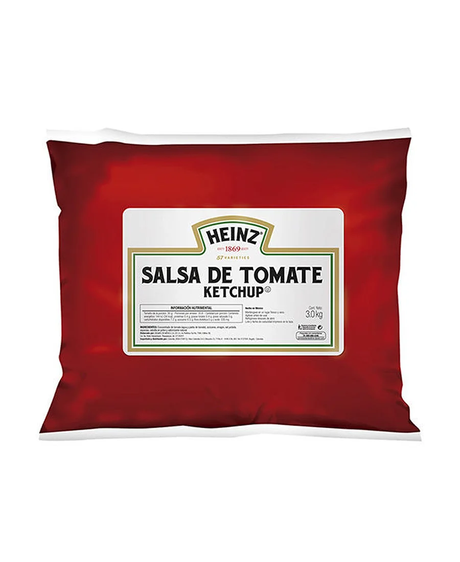 Salsa Ketchup Heinz Bolsa de 3 Kg – De venta en Zafra Coyoacán